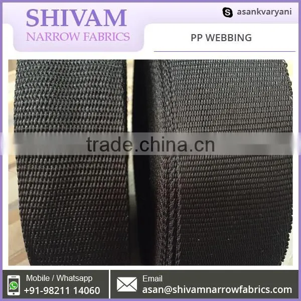 Multi Color Easy To Operate PP Webbing from CE Certified Company