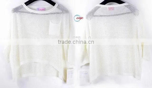 lady big buckle sweater
