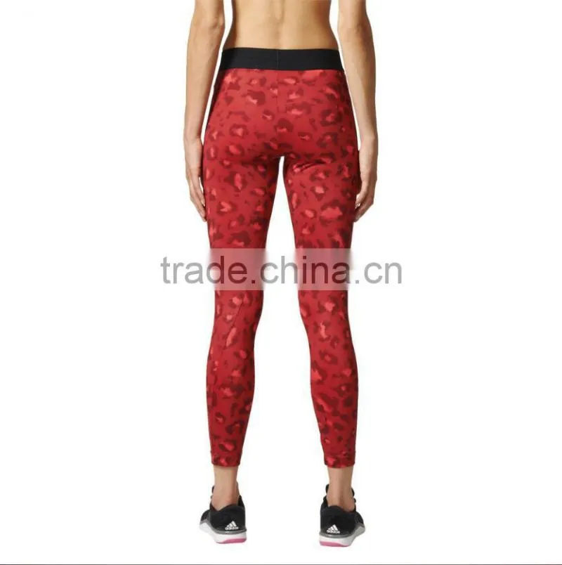 Custom Sportswear Clothes Womens Athletic Fitness Pants Leggins Printed Yoga