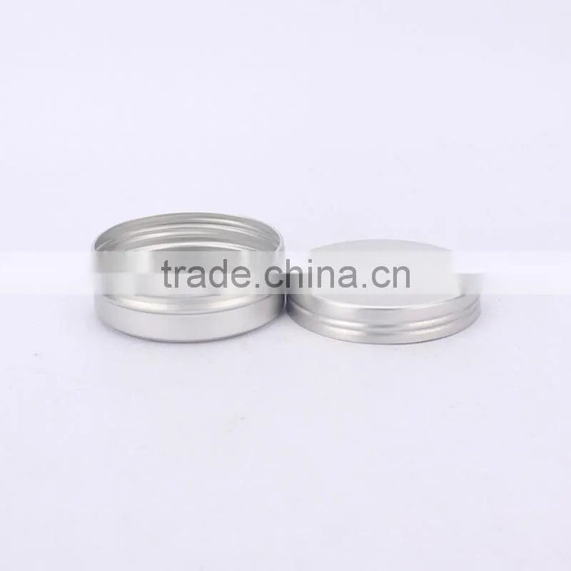 R1928H 60ml 68*25mm aluminum cute small metal tin round boxes
