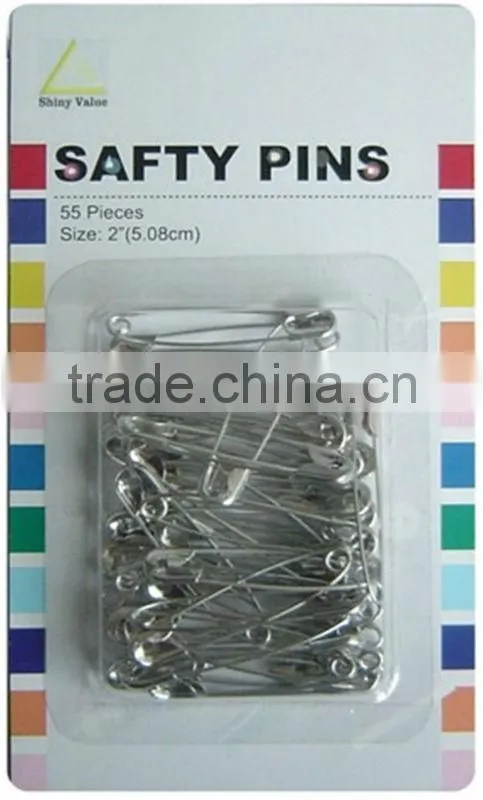 China Manufacturer Various Size Safety Pins Direct Selling