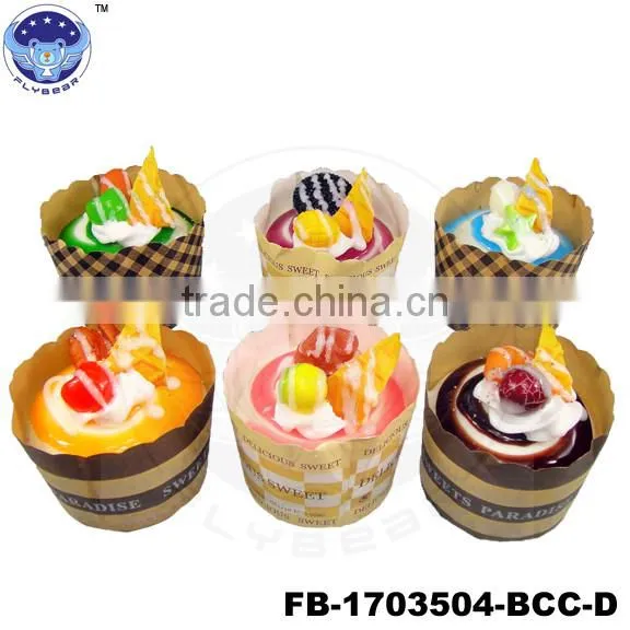 Simulation Food Fake Cake 2017 Promotional Souvenir Gifts paper cup cake simulated food