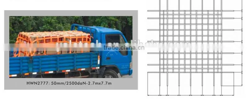 Polyester Webbing net, Cargo net