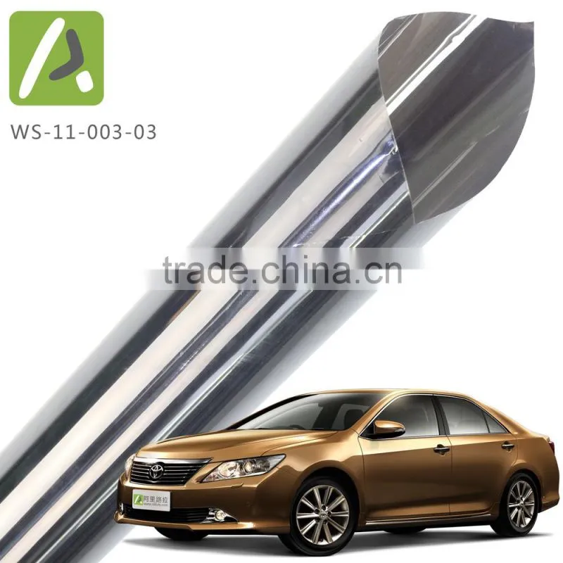 Protective pravicy metalism galss film factory price security metal film for car window