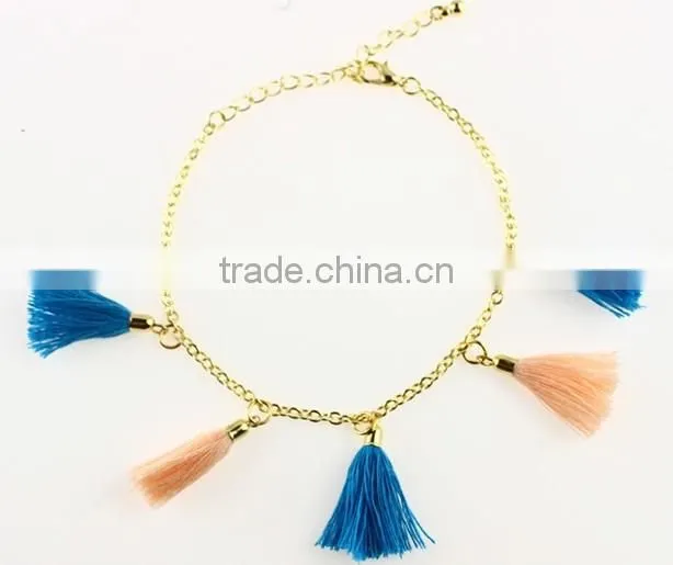 2014 Fashion Costume Factory Wholesales Jewelry,Charms Anklet Body Jewerly,Alloy Chain Anklets Jewelry