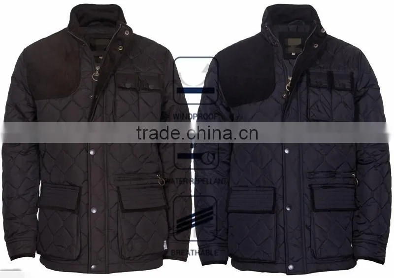 2016 Water Repellent Diamond Quilted Jacket for men
