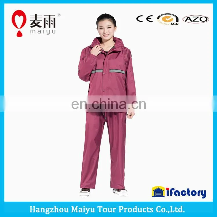 maiyu motorcycle raincoat/riding raincoat/cheap raincoat