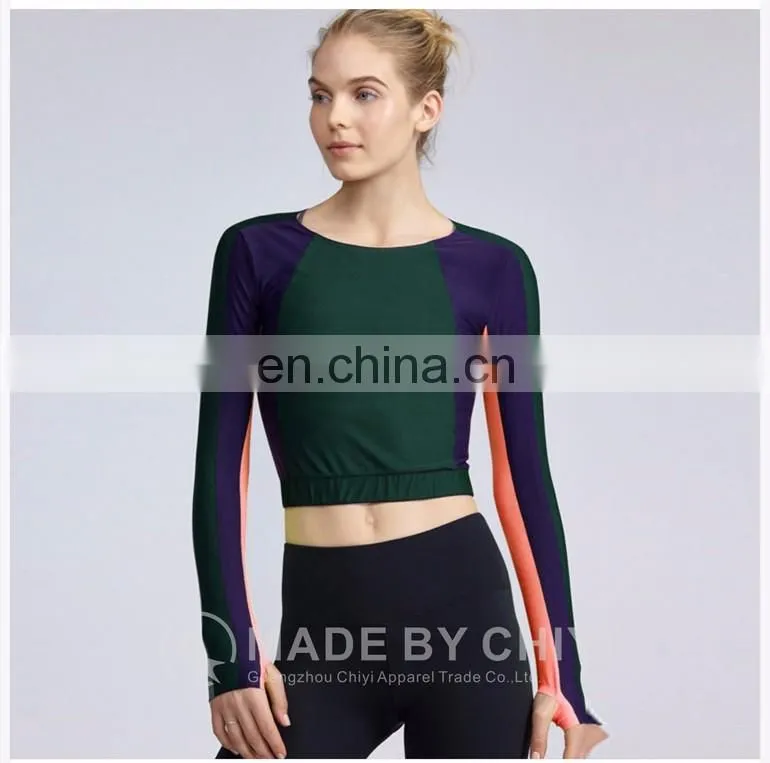womens long sleeve dri fit surfing color changing swimwear