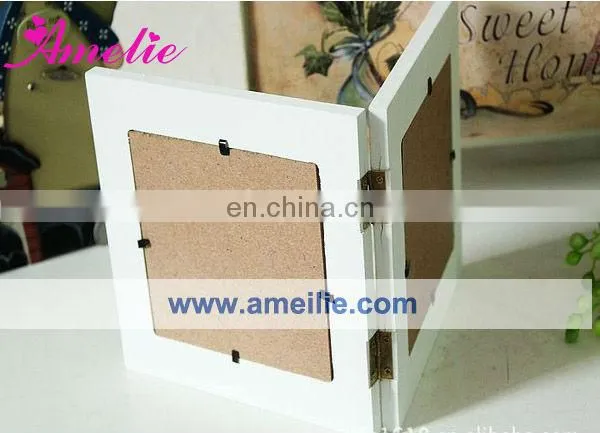 A0111 New Arrival Flip Design Flower silk-screen import picture frames
