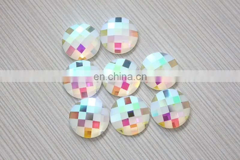 DZ-1011 flat back glass rhinestone for garment decoration