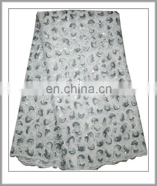african french lace with sequins(FL157E)