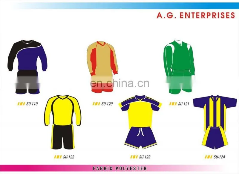 Soccer Jersey Custom Design Direct from manufacturer High quality Performance Fabric