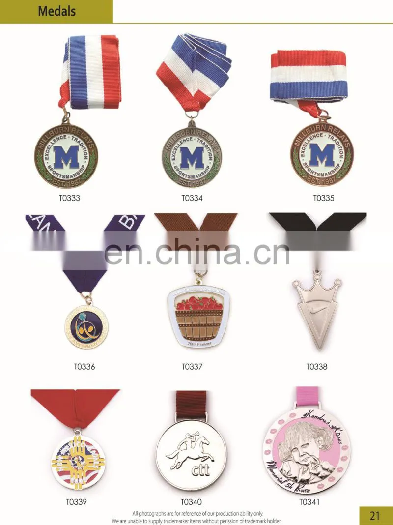 Made in China hot sale high quality cheap metal copper sports medal trophy /custom baseball metal medal for award