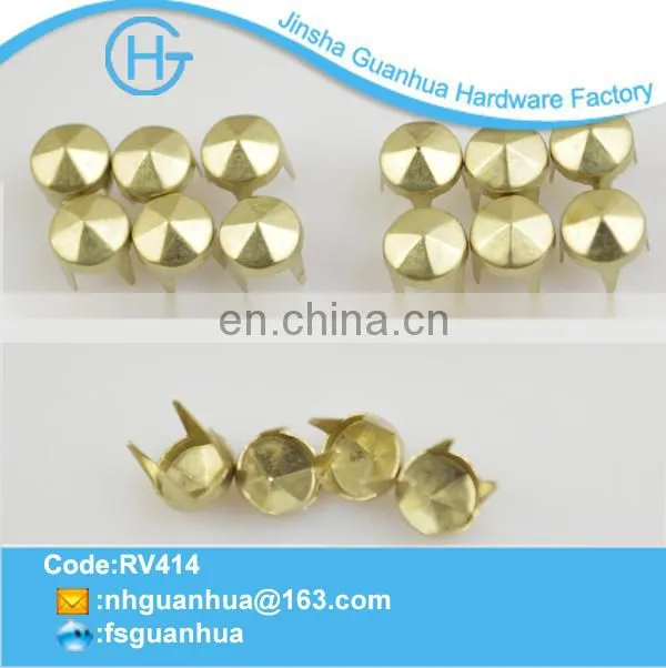 Hot! hot! 2014 the most popular metal cone nailhead stud hotfix