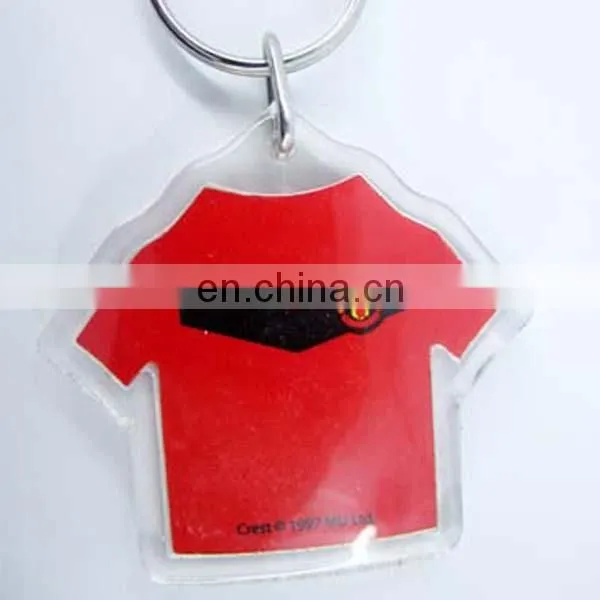 2014New Promotional gift high quality acrylic keychain rotating keychain factory
