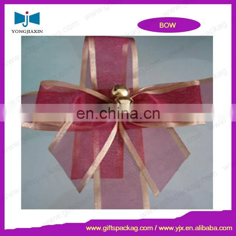 pre-tied gift packaging flowers ribbons and bow for decorative