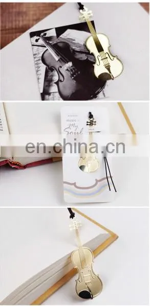 Creative newest music style instrument bookmarker