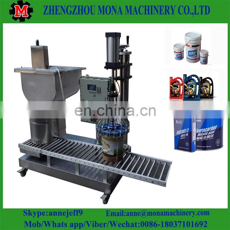 Paint filling equipment Filling Machine/paint packing and capping machine, semi-automatic liquid filling equipment