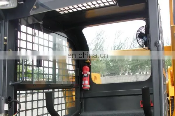 Chinese mini skidsteer wheel loader machine construction
