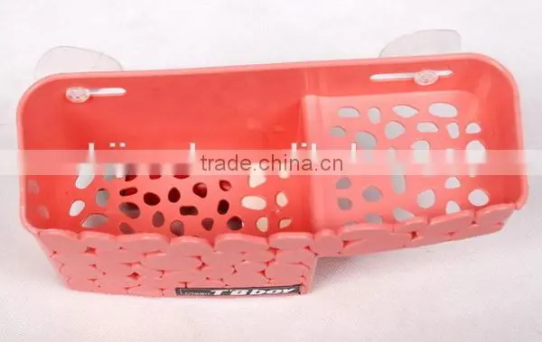 Shower caddy with sucker