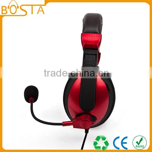 Durable madness sale trendy call center pc computer headphone with mic
