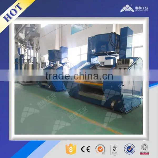 Water based offset print, relief block ink Production line