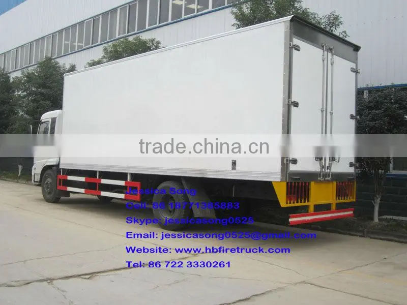 12 ton Dongfeng carrier refrigerator cold truck