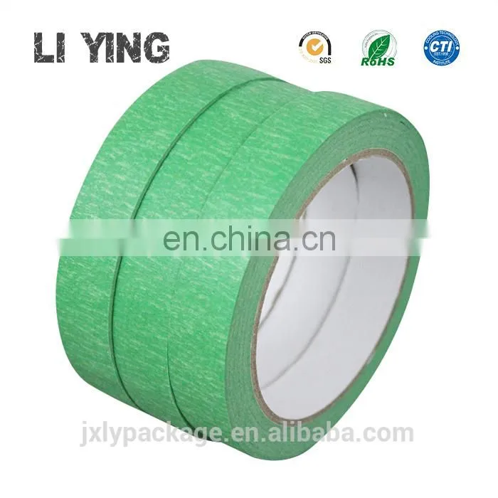 Manufacturer Single Side Thick Rubber Carpet Adhesive Crepe Paper Abro Masking Tape