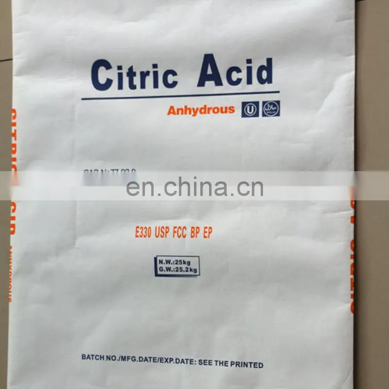 E330 anhydrous food additive acidity regulators citric acid