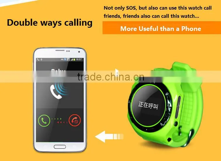 Blue,white, green ,Pink Color and OLED Display Type GPS Tracker Smart Watch