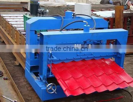 metal roofing sheet / wall cladding sheet forming machine