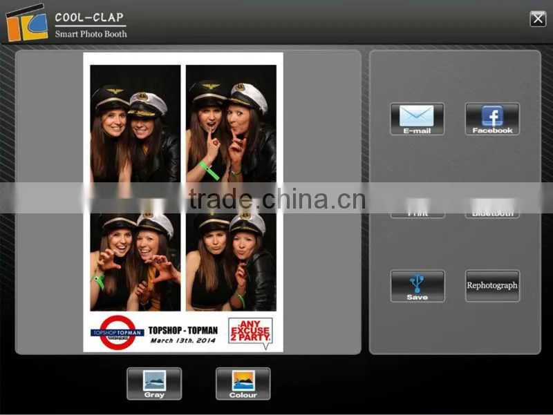 Integrated Photobooth High Quality Design Wedding Photo Kiosk for Rental
