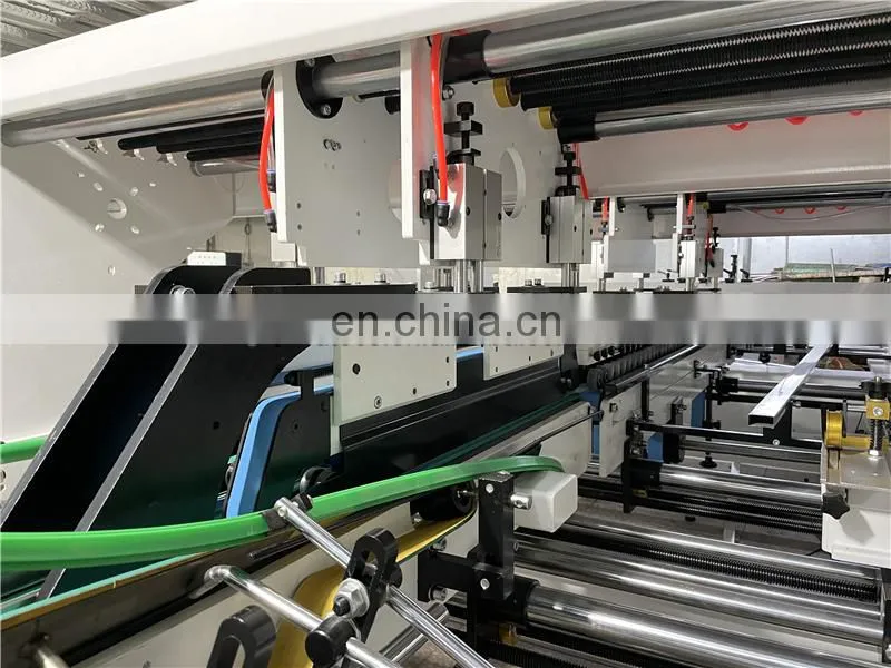 UFG1250B2A Automatic A B C D E Flute Box Folder & Gluer Machine with Patting Device System
