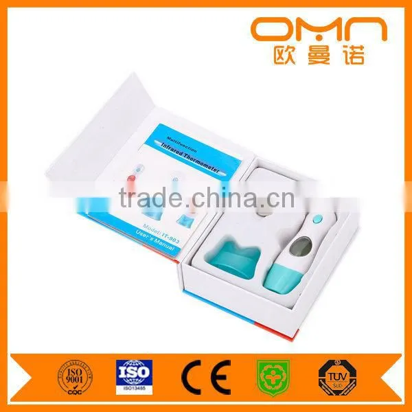 Most popular baby infrared thermometer dual mode forehead and ear thermometer