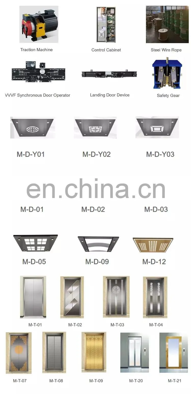 Designhome Passenger Residential Small Elevator Lift Hot Selling Hot Quality Classic for Villa House Customized 1 YEAR