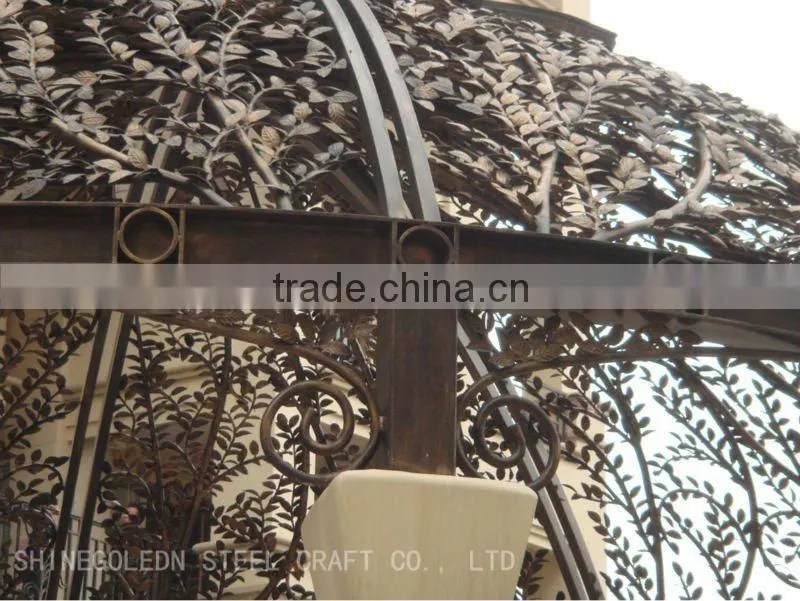 attractive best price outdoor iron pavilion