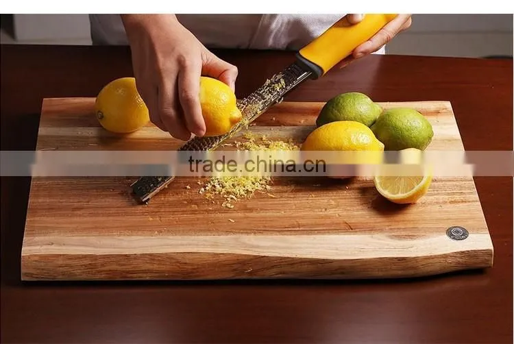 Lemon Zester, Cheese & Spice Grater With Professional Stainless Steel Blade, High Quality kitchen Tool