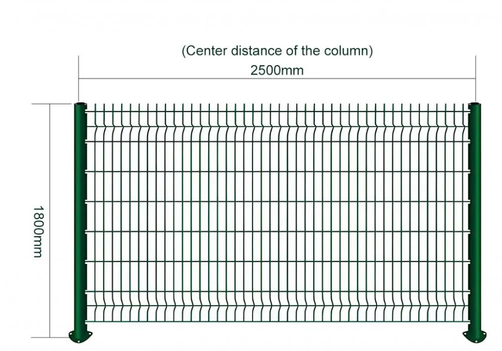 Ground solar power station metal fence - Standard model in large stock, quick delivery