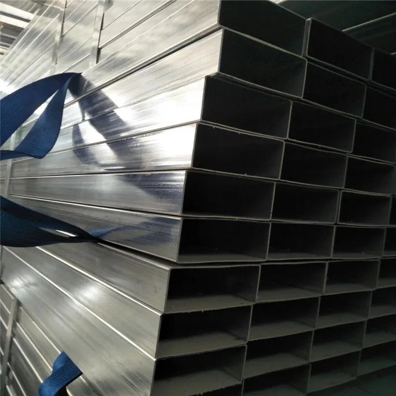 Q235B S235JR Rectangular Mild Carbon Steel Tube ERW Technique EMT Pipe for Structure Cutting Service Included