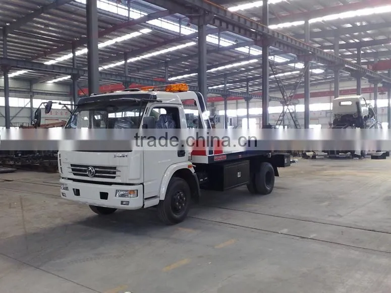 yellow road wrecker truck, tow truck
