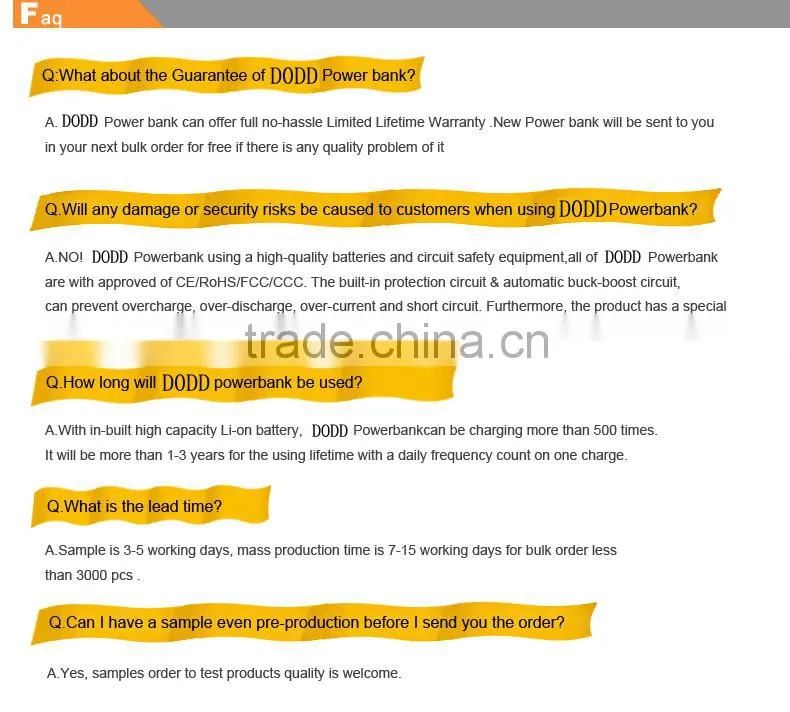 Free sample portable ultra slim power bank 5000mah easy life of power bank