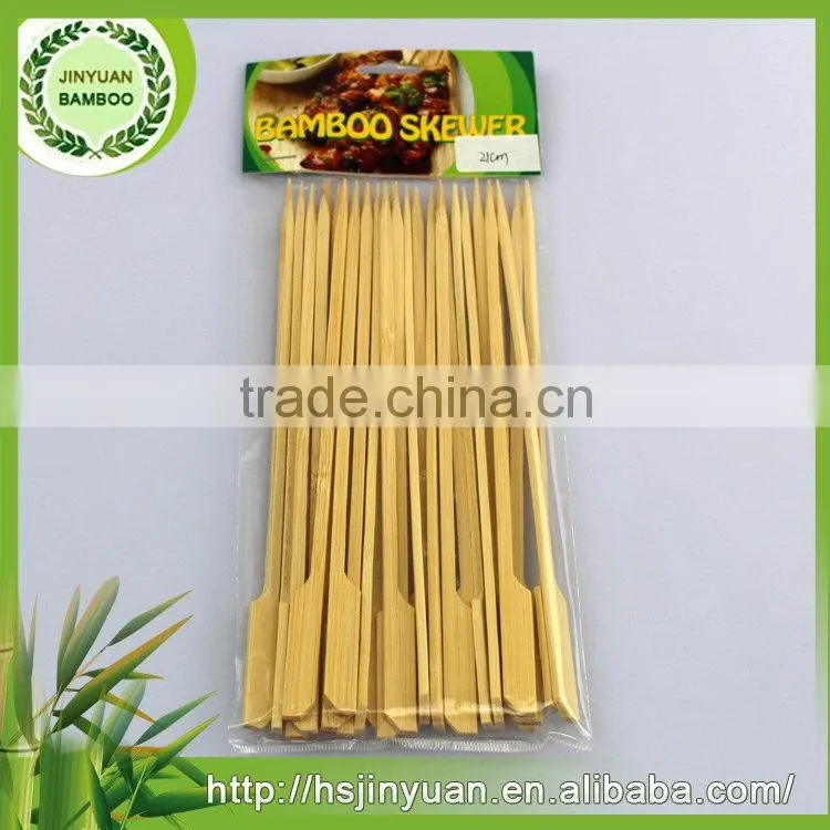 Wholesale Cheap different packing custom eco-friendly bamboo kebab skewers