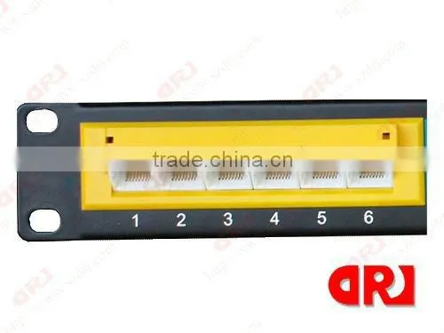 made in china Cat5e UTP 24 ports patch panel