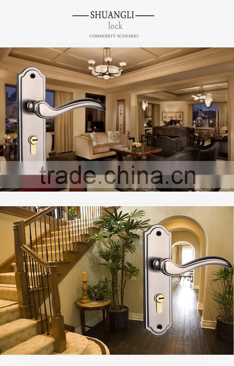 2015 Newest interior decoration door handle lock