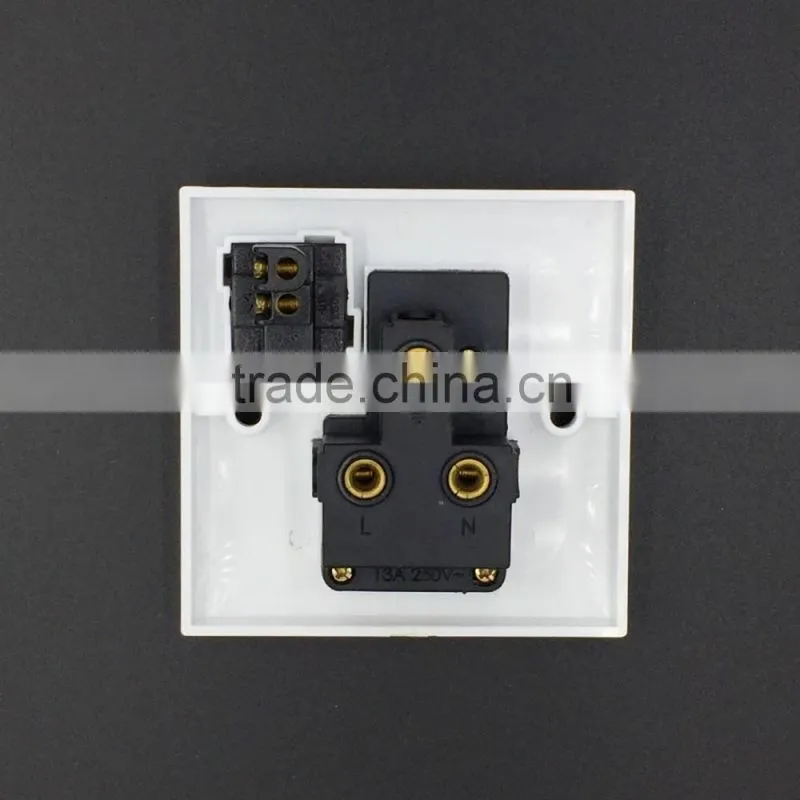Antique multiple standard grounding socket and switch