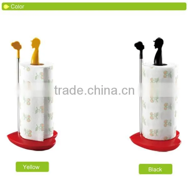 D508 kitchen paper towel holder aluminum ABS kitchen tissue paper roll holder