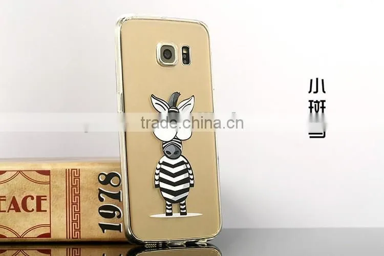 Exquisite Transparent Coloured Drawing Silicone Soft Case for Samsung