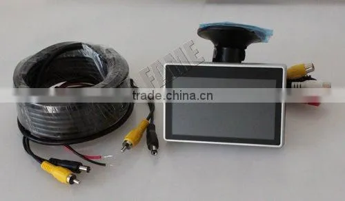 TOPFAME RV-400A 4" digital LCD monitor ce rohs car rear view system with night vision camera
