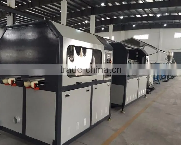 PVC double pipe extrusion machine