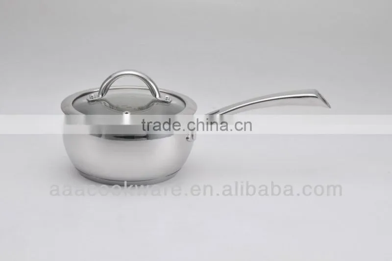 Casting Handle Apple Shape Stainless Steel Cookware Set suitable for Induction